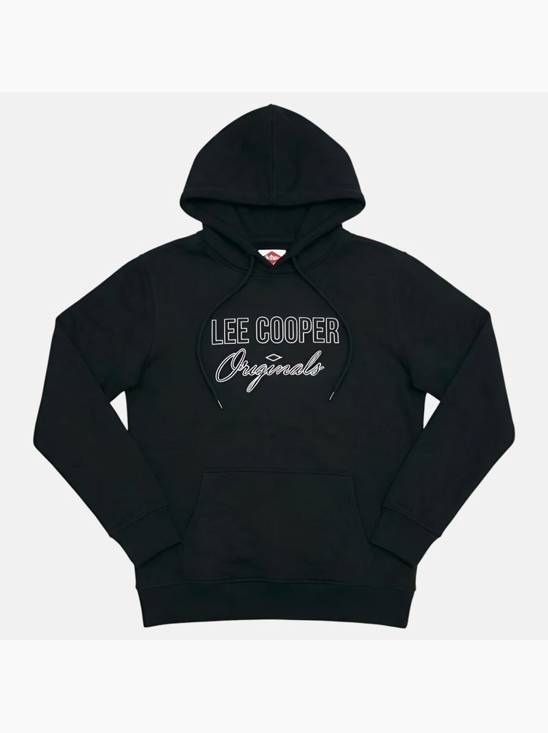 Lee Cooper - Hoodie  heren Zwart - Kiabi