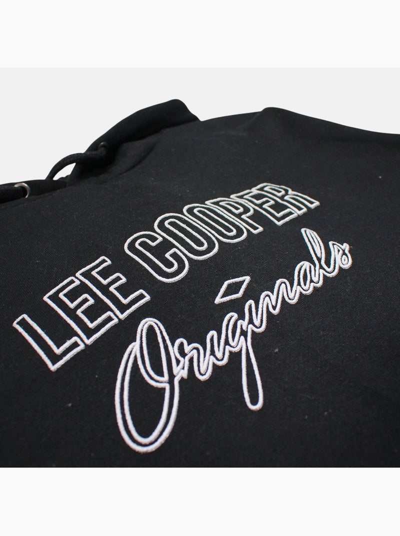 Lee Cooper - Hoodie  heren Zwart - Kiabi