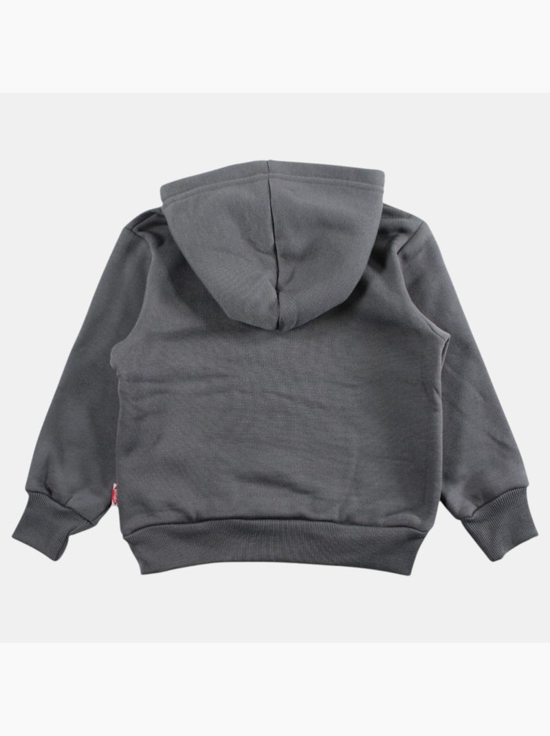 Lee Cooper - Hoodie jongen bedrukt Antracietgrijs - Kiabi
