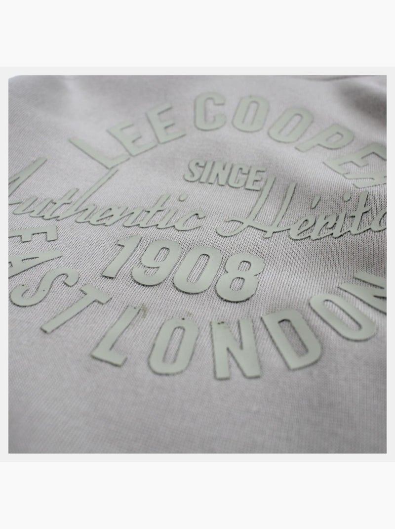 Lee Cooper - Hoodie jongen bedrukt Groen - Kiabi
