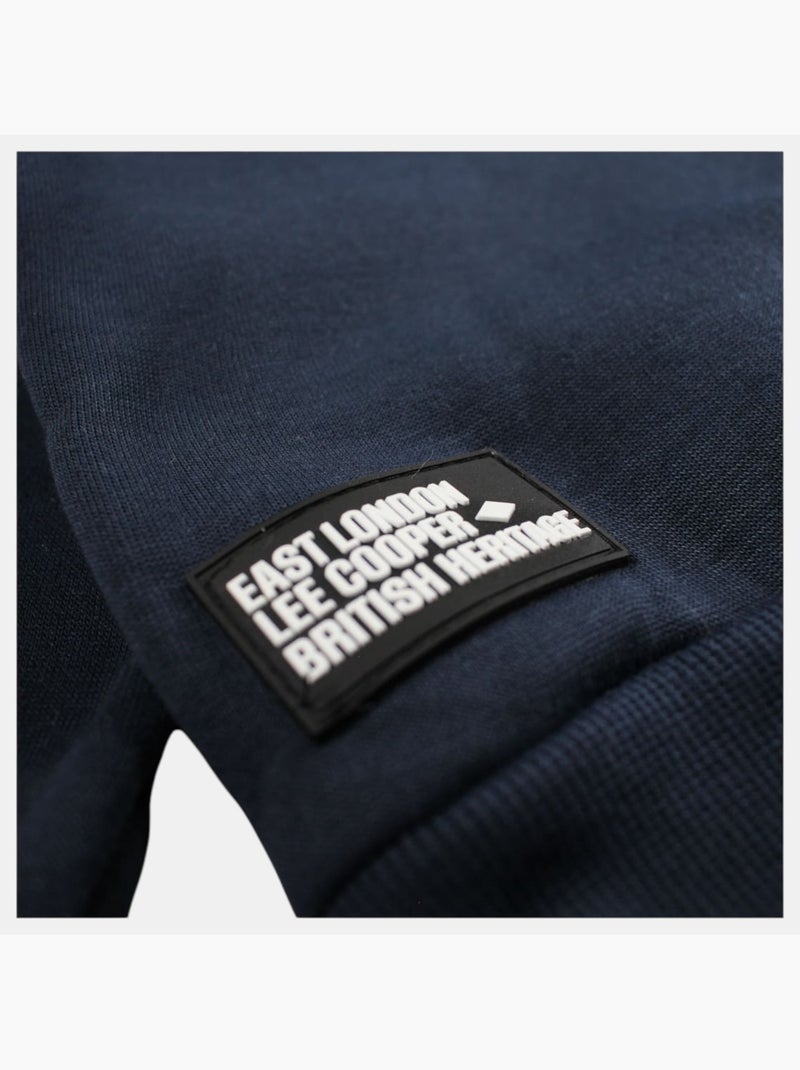 Lee Cooper - Hoodie jongen bedrukt Marineblauw - Kiabi