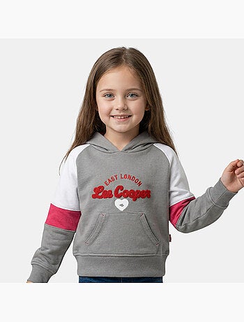 Lee Cooper - Hoodie meisje bedrukt