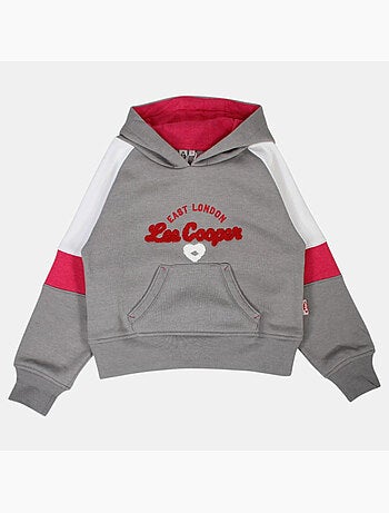 Lee Cooper - Hoodie meisje bedrukt