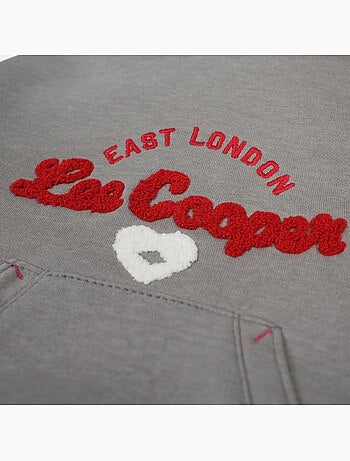 Lee Cooper - Hoodie meisje bedrukt