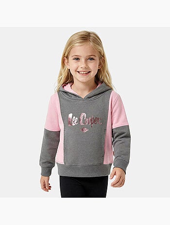 Lee Cooper - Hoodie meisje bedrukt