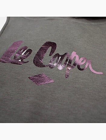 Lee Cooper - Hoodie meisje bedrukt