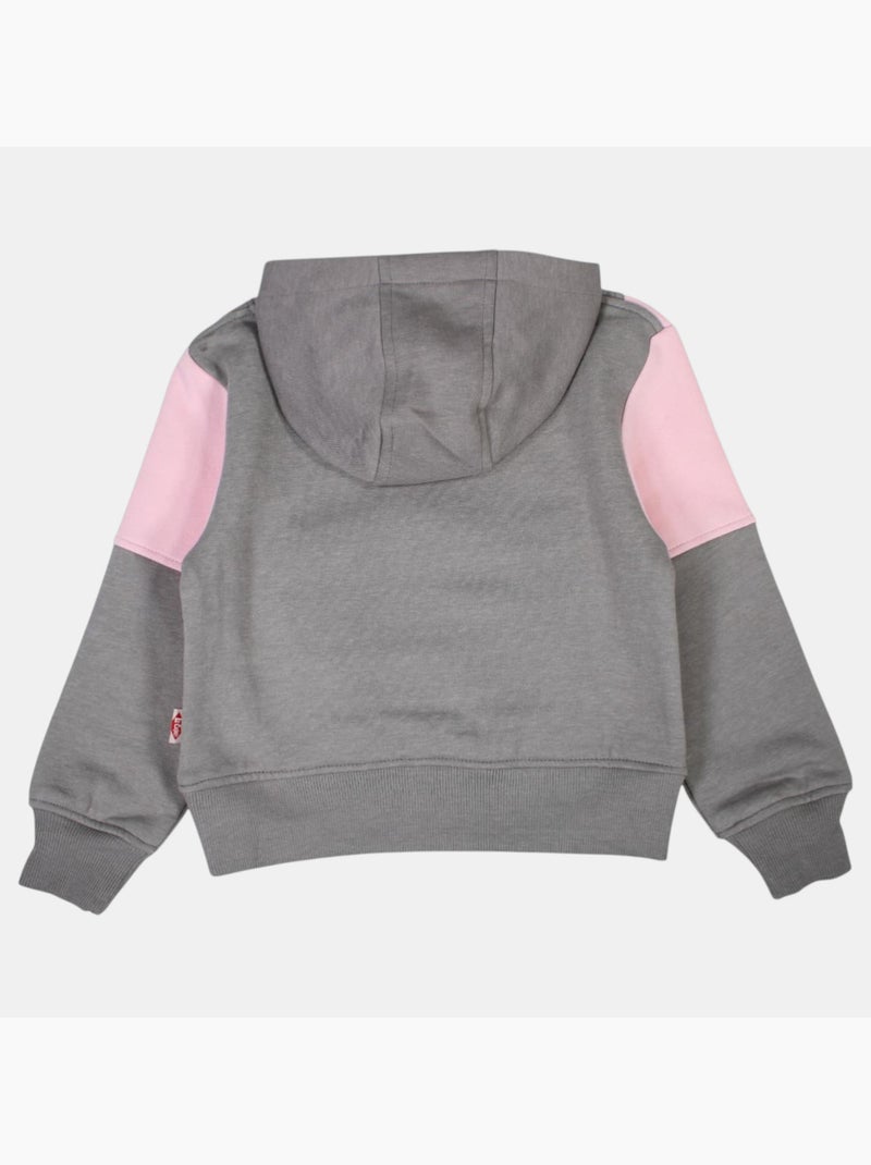 Lee Cooper - Hoodie meisje bedrukt Grijs - Kiabi