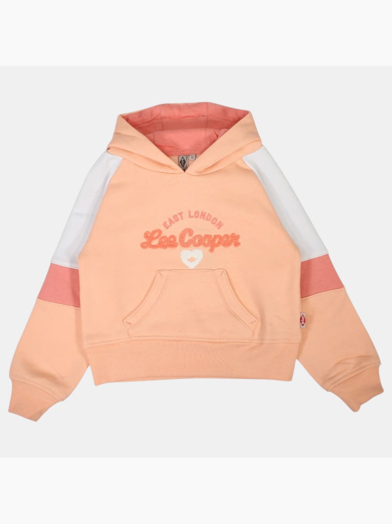Lee Cooper - Hoodie meisje bedrukt Roze - Kiabi