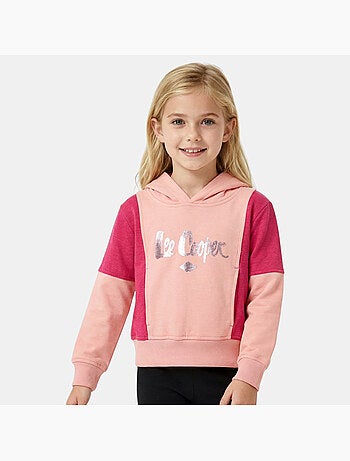 Lee Cooper - Hoodie meisje bedrukt