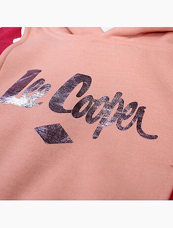 Lee Cooper - Hoodie meisje bedrukt