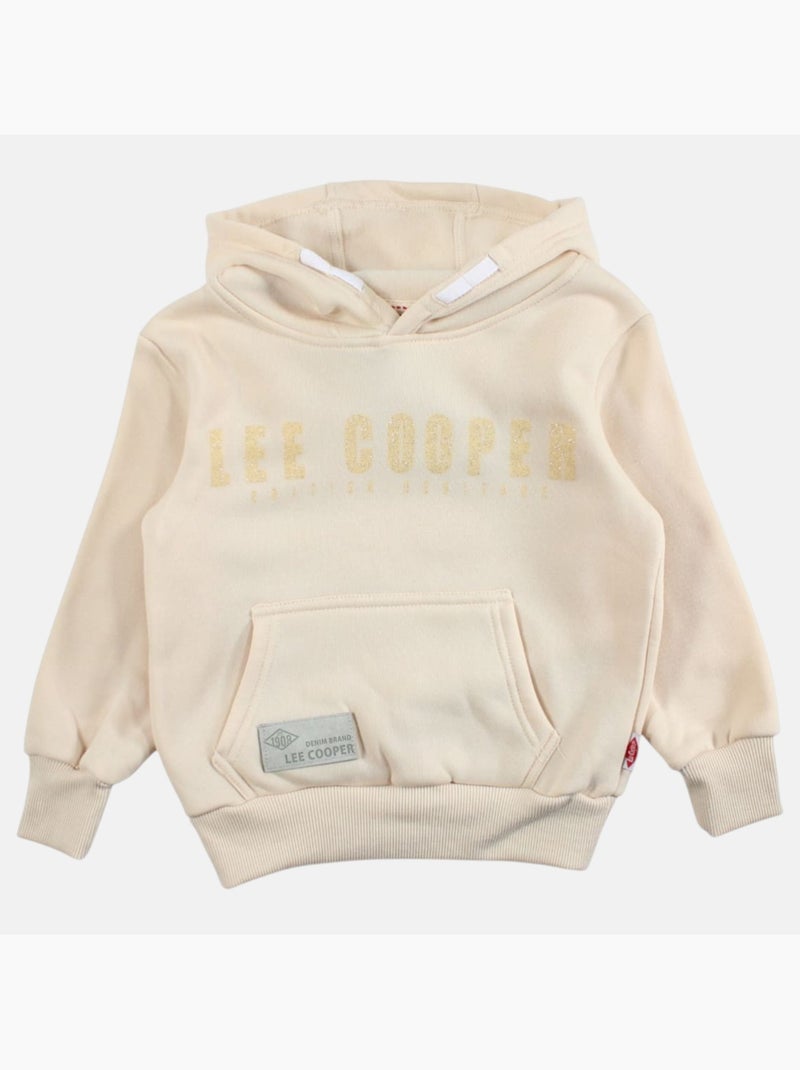 Lee Cooper - Hoodie meisje bedrukt Wit - Kiabi