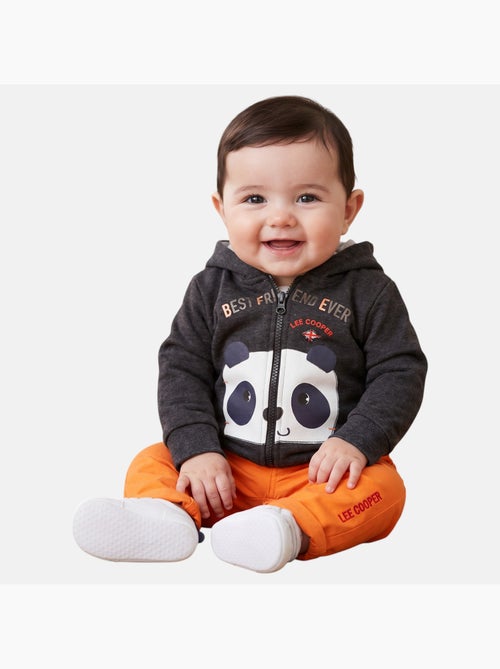 Lee Cooper - Hoodie vest met panda print en broek - Kiabi