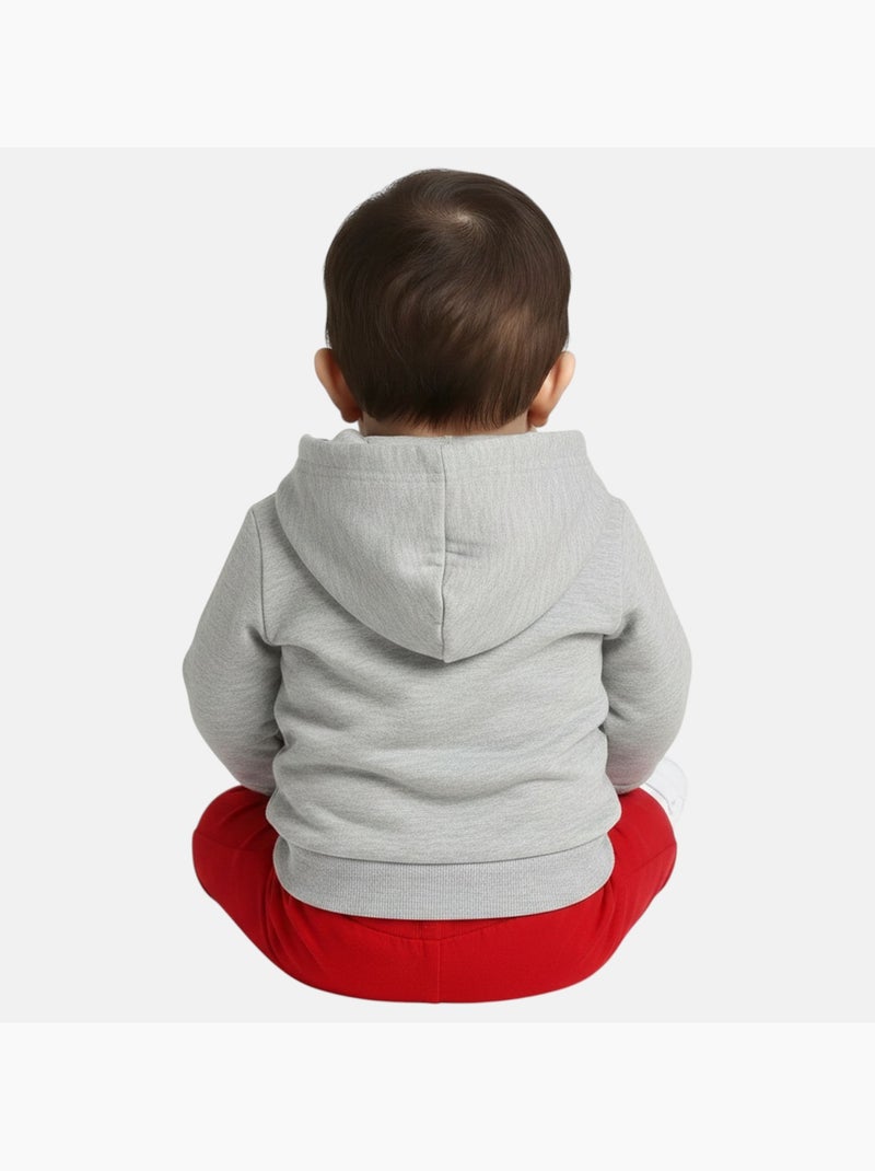 Lee Cooper - Hoodie vest met panda print en broek Grijs - Kiabi