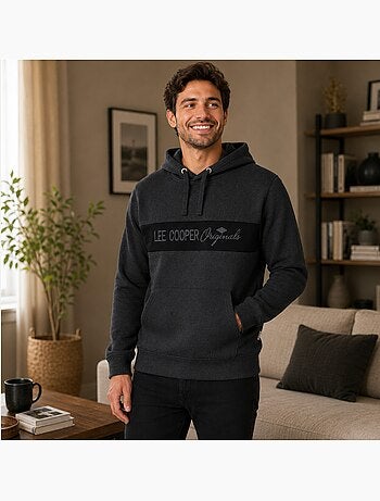 Lee cooper - hoodie voor heren ontworpen