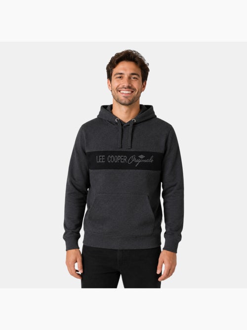 Lee cooper -  hoodie voor heren ontworpen - Kiabi