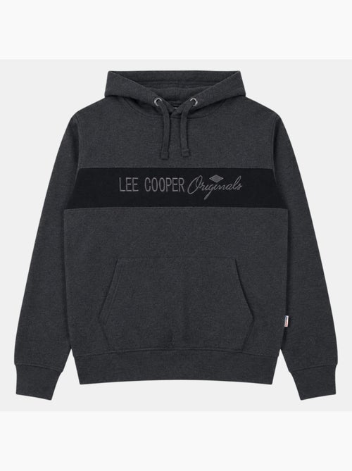 Lee cooper -  hoodie voor heren ontworpen - Kiabi