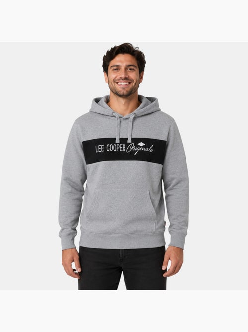 Lee cooper -  hoodie voor heren ontworpen - Kiabi
