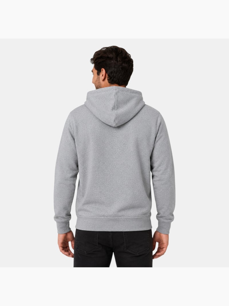 Lee cooper -  hoodie voor heren ontworpen Grijs - Kiabi