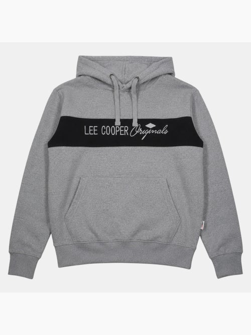 Lee cooper -  hoodie voor heren ontworpen - Kiabi