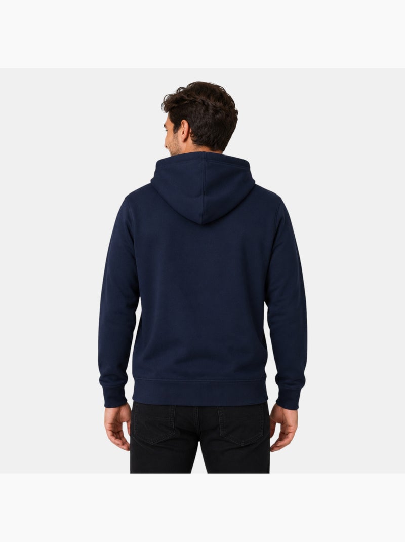 Lee cooper -  hoodie voor heren ontworpen Marineblauw - Kiabi