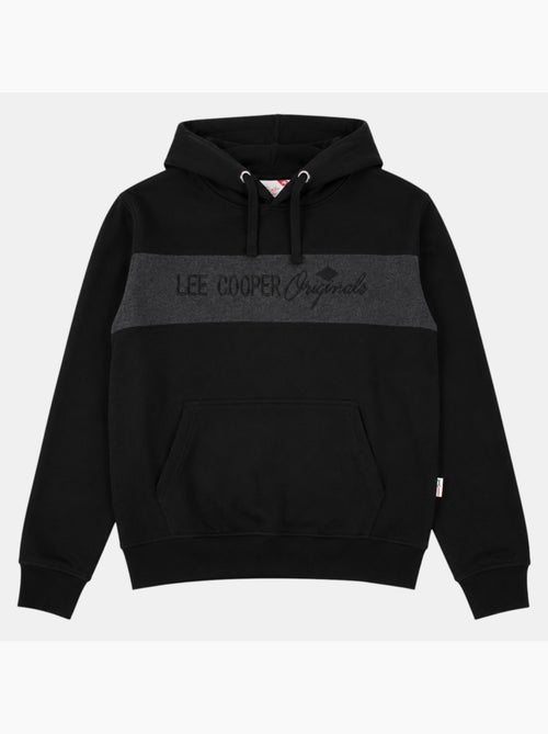 Lee cooper -  hoodie voor heren ontworpen - Kiabi