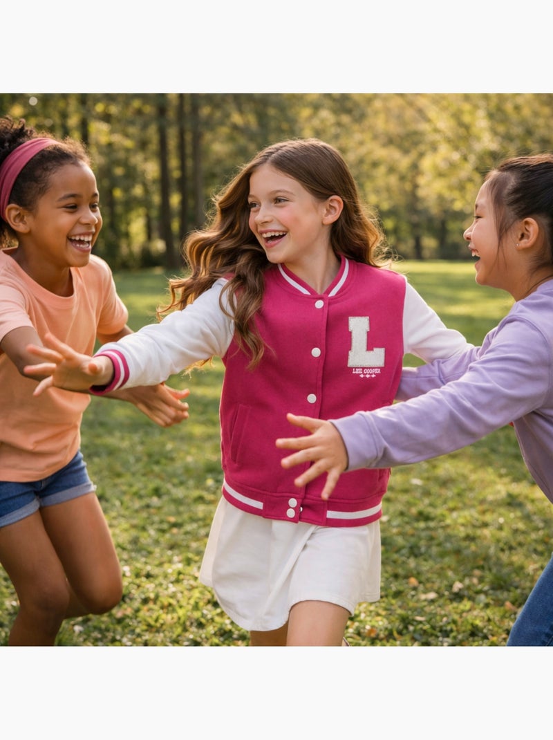 Lee Cooper - Jas  meisje Fuchsia roze - Kiabi