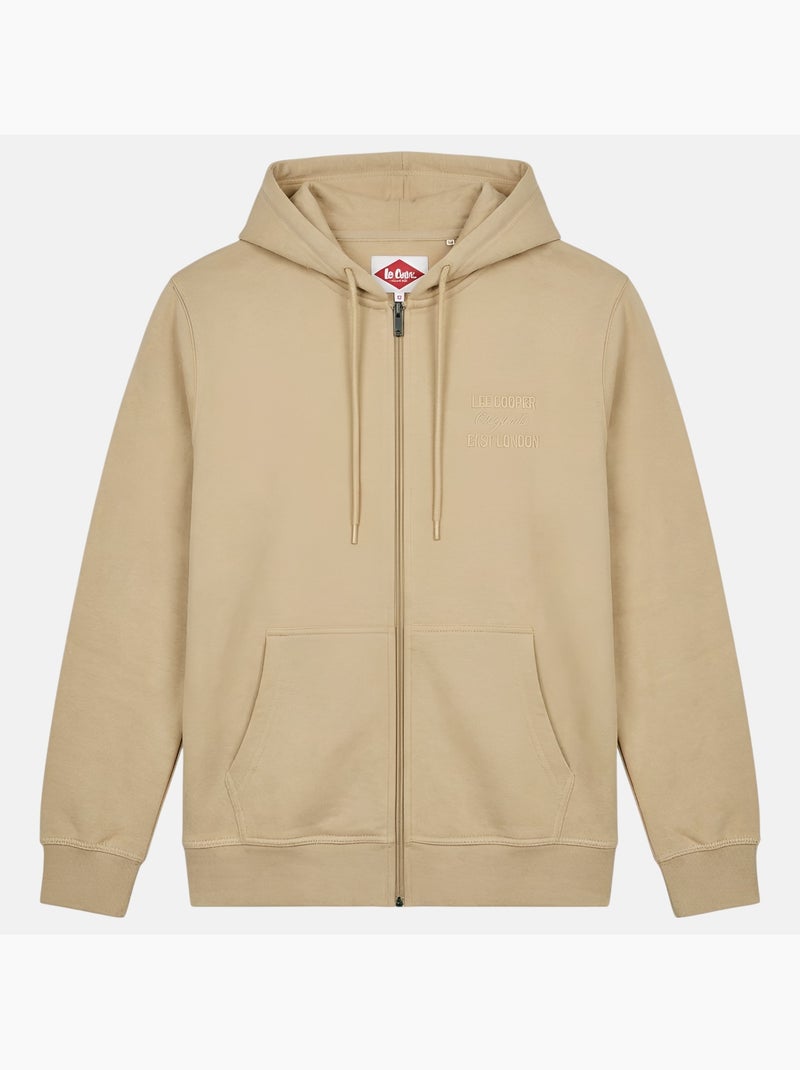 Lee Cooper - Jas met capuchon  heren Beige - Kiabi