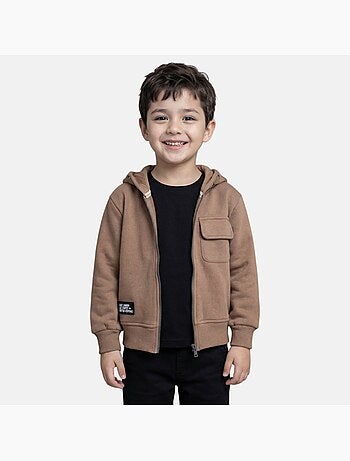 Lee Cooper - Jas met capuchon jongen bedrukt