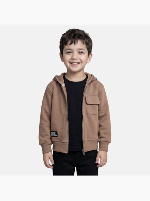 Lee Cooper - Jas met capuchon jongen bedrukt - Kiabi