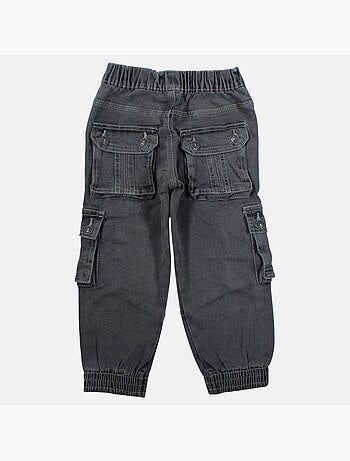 Lee cooper - jean cargo taille élastique à cordon, coupe décontractée