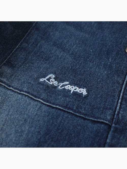 Lee cooper - jean coupe large, taille élastique à cordon et poches cargo - Kiabi