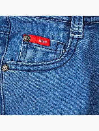Lee cooper - jean coupe large, taille haute et fermeture boutonnée