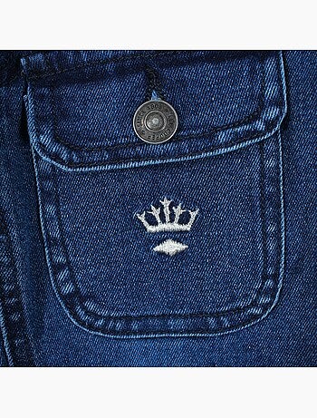 Lee cooper - jean coupe large, taille haute et fermeture boutonnée