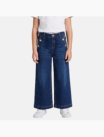 Lee cooper - jean coupe large, taille haute et fermeture boutonnée