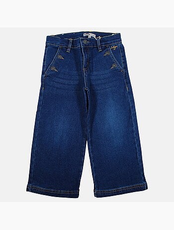 Lee cooper - jean coupe large, taille haute et fermeture boutonnée