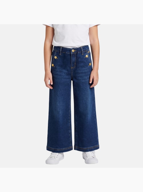Lee cooper - jean coupe large, taille haute et fermeture boutonnée - Kiabi Lee cooper - jean coupe large, taille haute et fermeture boutonnée - Kiabi