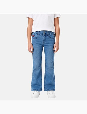 Lee cooper - jean coupe large, taille haute et fermeture boutonnée