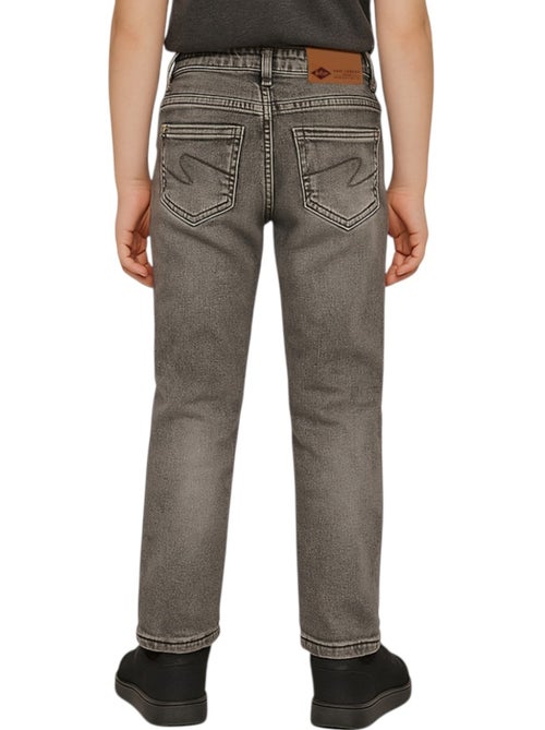 Lee cooper - jean slim 5 poches, coupe droite - Kiabi