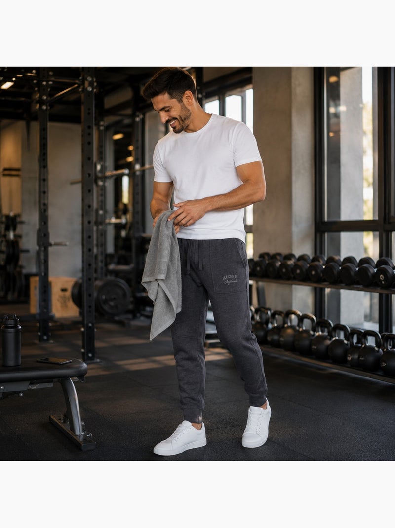Lee cooper -  joggingbroek heren Antracietgrijs - Kiabi