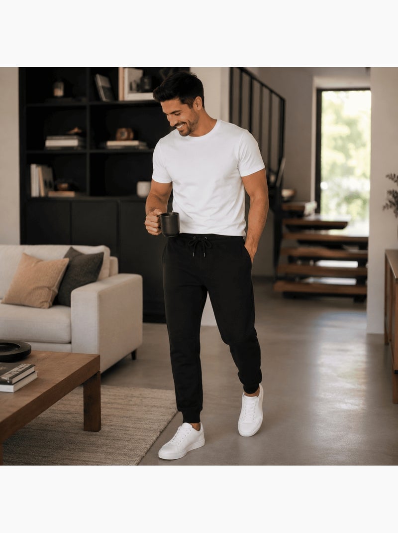 Lee cooper -  joggingbroek heren Zwart - Kiabi