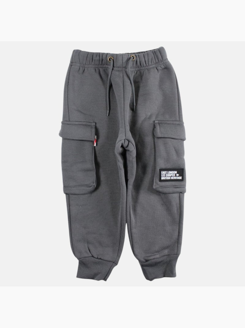 Lee Cooper - Joggingbroek jongen Antracietgrijs - Kiabi