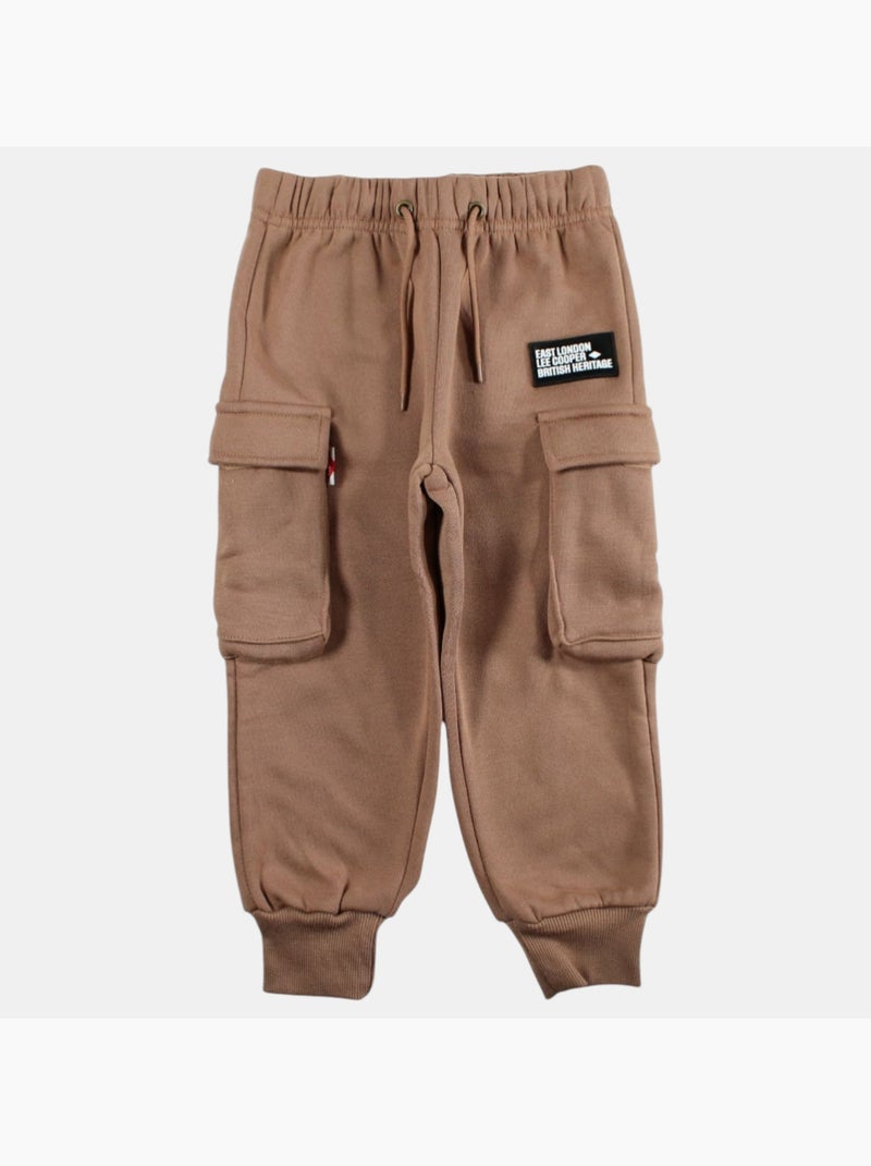 Lee Cooper - Joggingbroek jongen Bruin - Kiabi