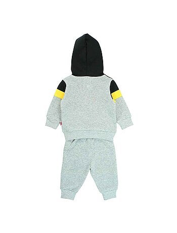 Lee Cooper - Joggingpak set baby jas met capuchon en broek bedrukt