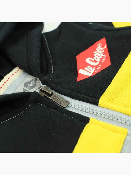 Lee Cooper - Joggingpak set baby jas met capuchon en broek bedrukt - Kiabi