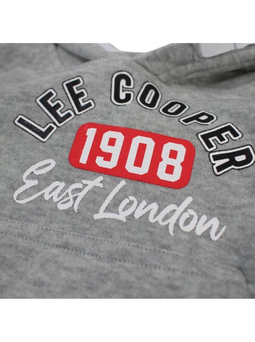 Lee Cooper - Joggingpak set baby jongen sweater en broek bedrukt - Kiabi