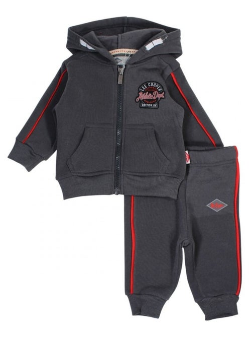 Lee Cooper - Joggingpak set baby jongen sweater en broek bedrukt - Kiabi