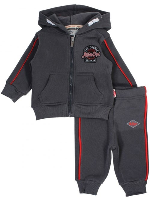 Lee Cooper - Joggingpak set baby jongen sweater en broek bedrukt - Kiabi