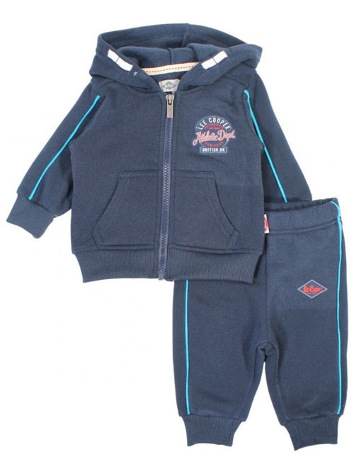 Lee Cooper - Joggingpak set baby jongen sweater en broek bedrukt - Kiabi