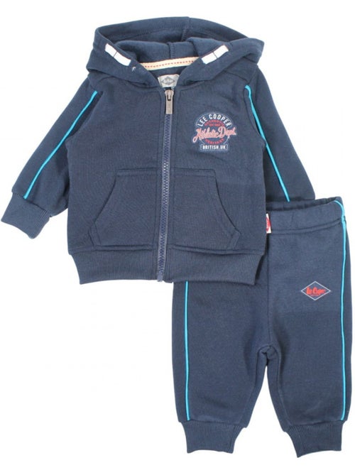 Lee Cooper - Joggingpak set baby jongen sweater en broek bedrukt - Kiabi