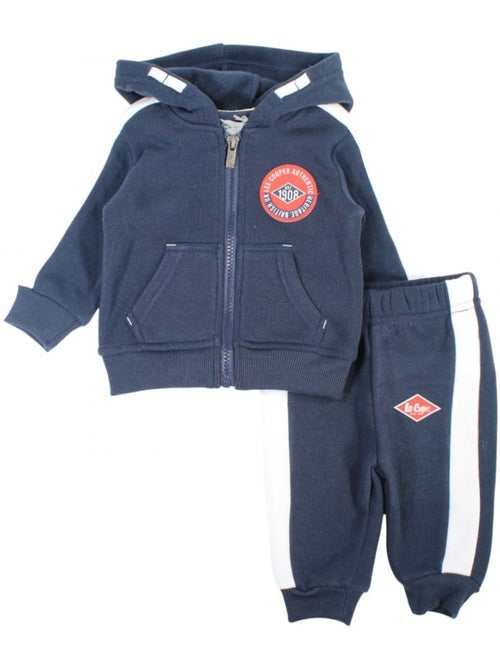 Lee Cooper - Joggingpak set baby jongen sweater en broek bedrukt - Kiabi